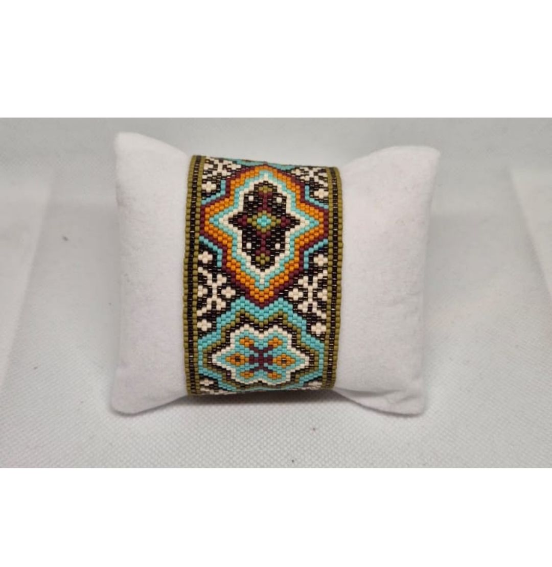 TURKUAZ KİLİM DESEN BİLEKLİK VIPB 18